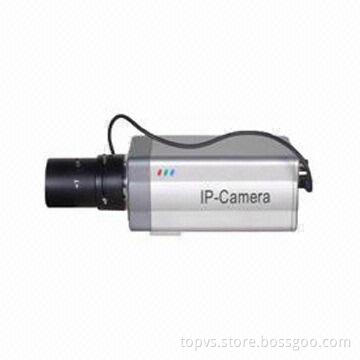 IP Box Color Camera with Low Light, 3G/Wi-Fi Function, 520TVL Maximum Resolution
